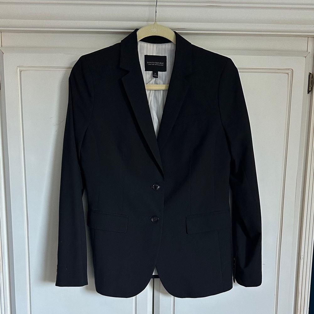 Banana Republic Midnight Blazer